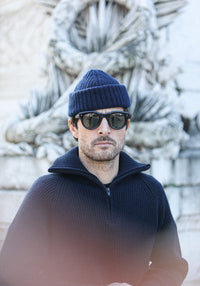 Pull Trucker lambswool Navy