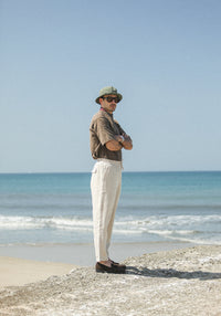 Beach Pant - Lin Beige