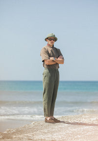 Beach Pant - Lin Khaki