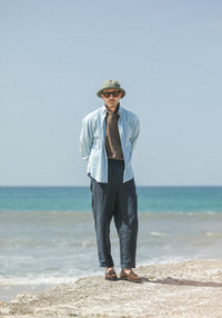 Beach Pant - Lin Navy
