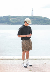 Beach Short - Camo Leopard Japonais
