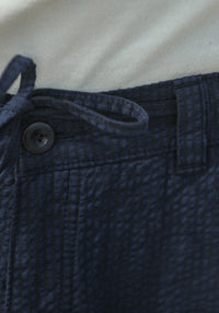 City Short - Seersucker Navy