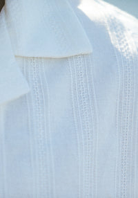Camp Collar Japonaise Brodée - Modern Fit