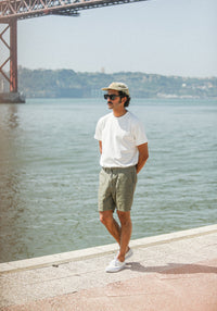 City Short Twill Army Green