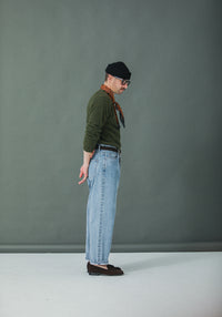 Jean Selvedge Blue Bleach - Retro Fit