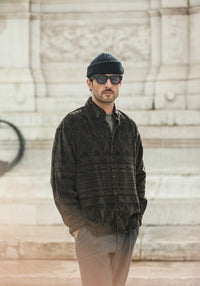 Surchemise Velours Japan Navajo Brown - New Modern Fit