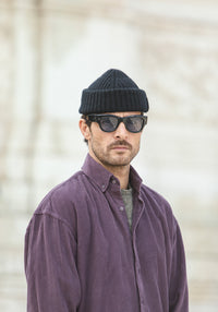 Surchemise Velours Violet - New Modern Fit