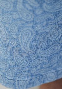 Beach Short - Denim Paisley Bleach