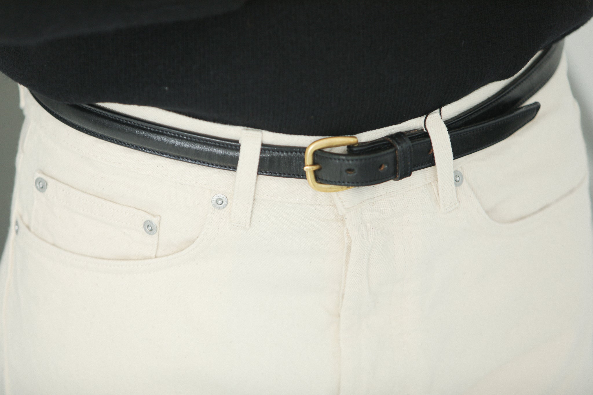 Jean Denim Creme -  Athletic Fit