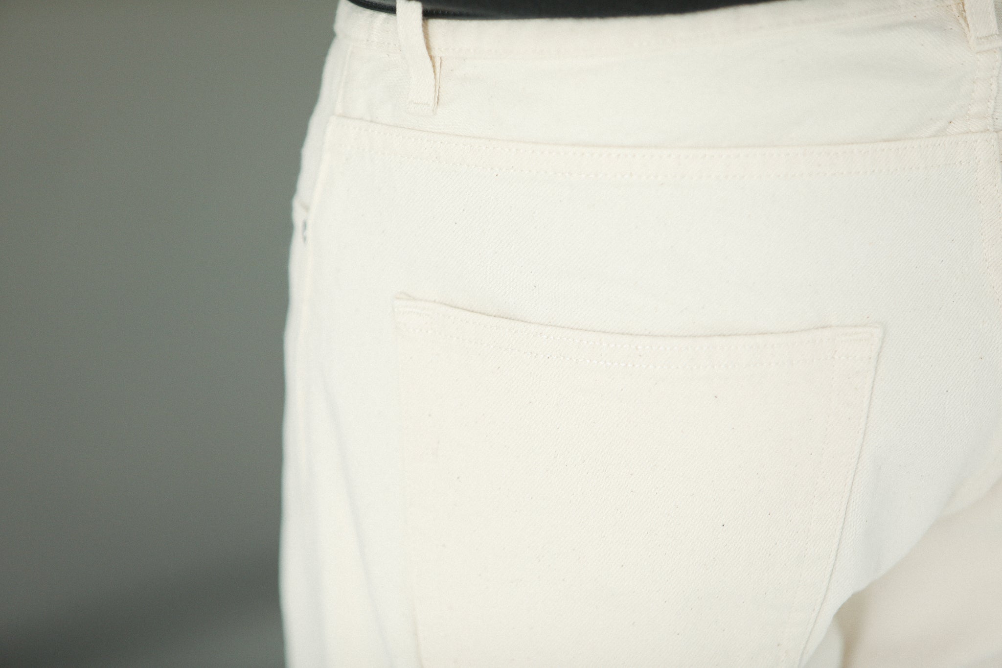 Jean Denim Creme -  Athletic Fit