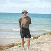 Beach Short - Lin Noir