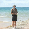 Beach Short - Lin Noir