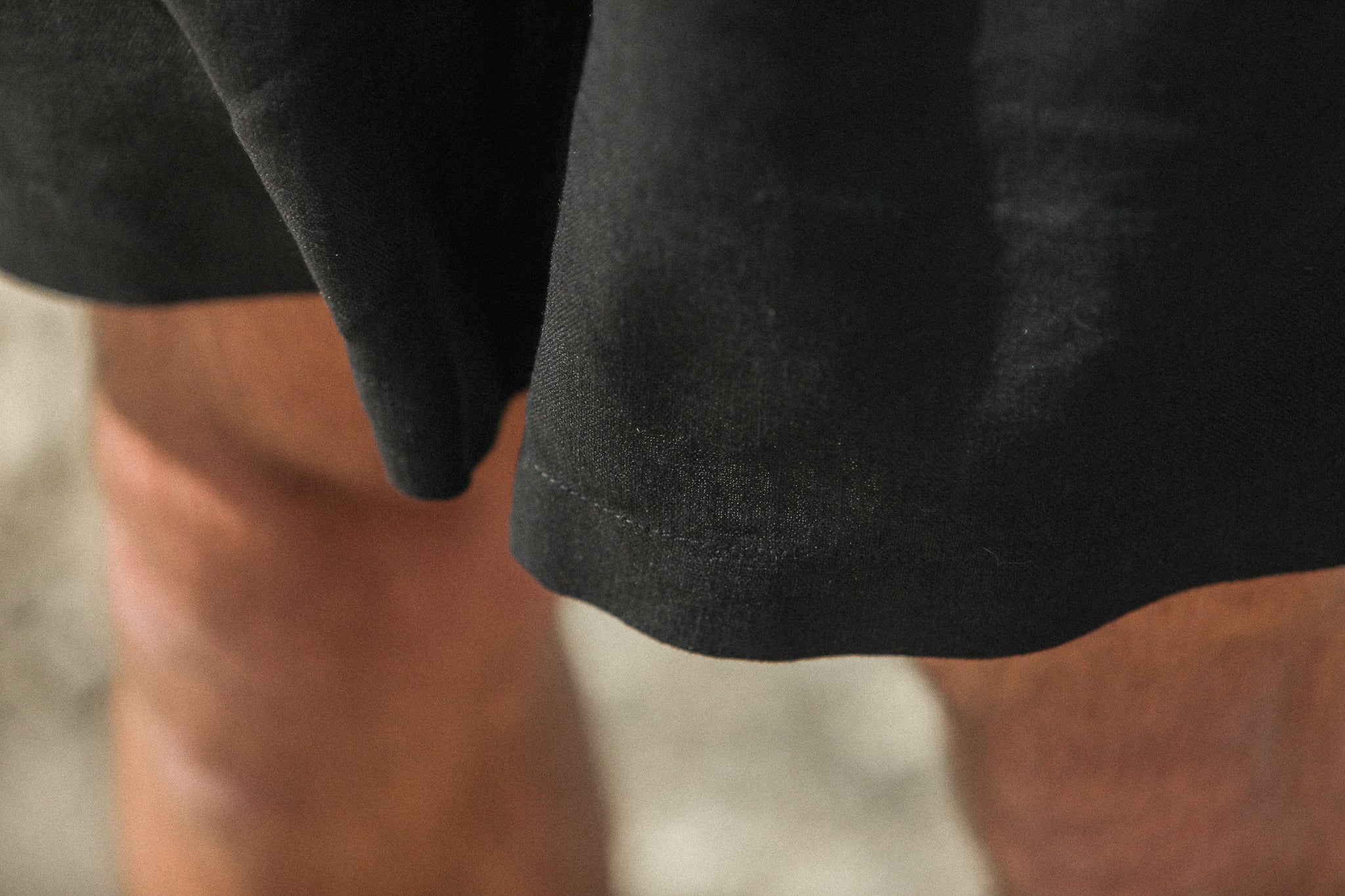 Beach Short - Lin Noir