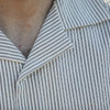 Chemise Homme Seersucker Rayures Beige-Khaki - Modern Fit
