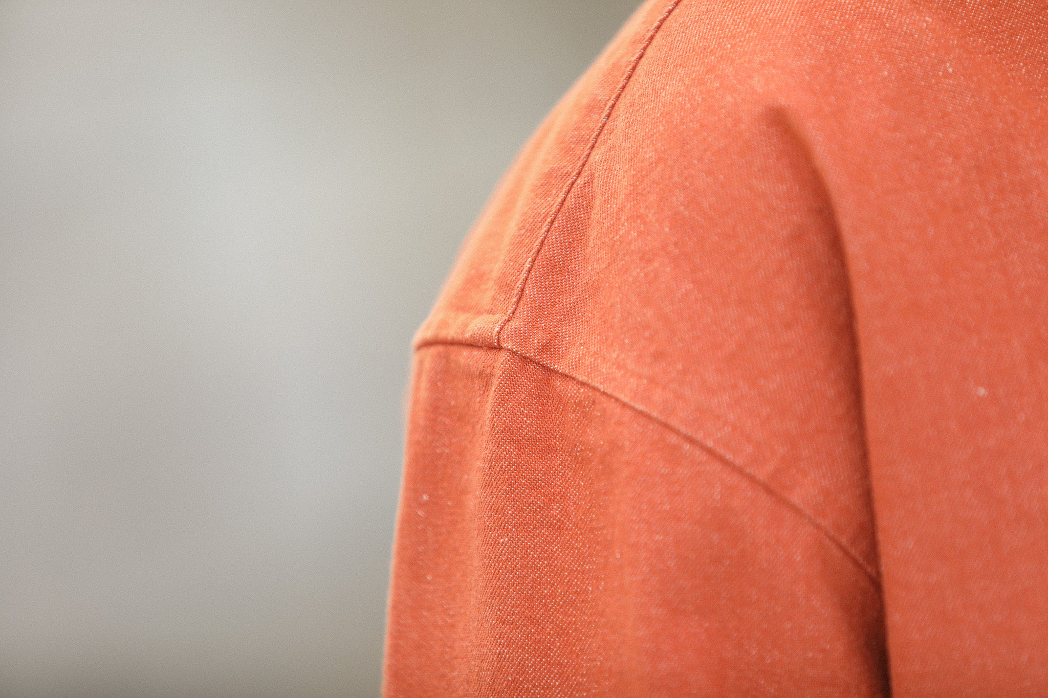Surchemise Denim Japonais Orange - New Modern Fit