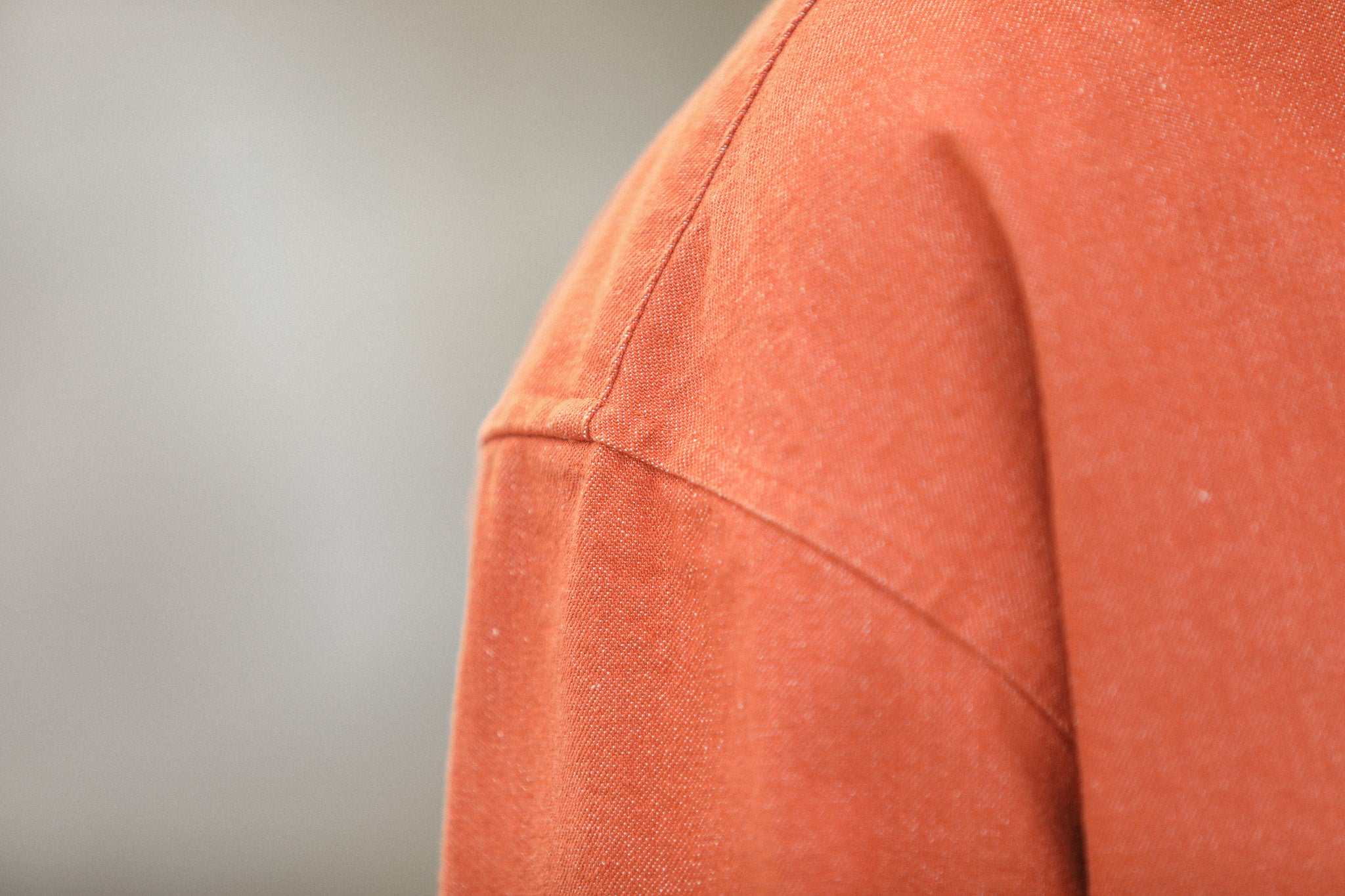 Surchemise Denim Japonais Orange - New Modern Fit