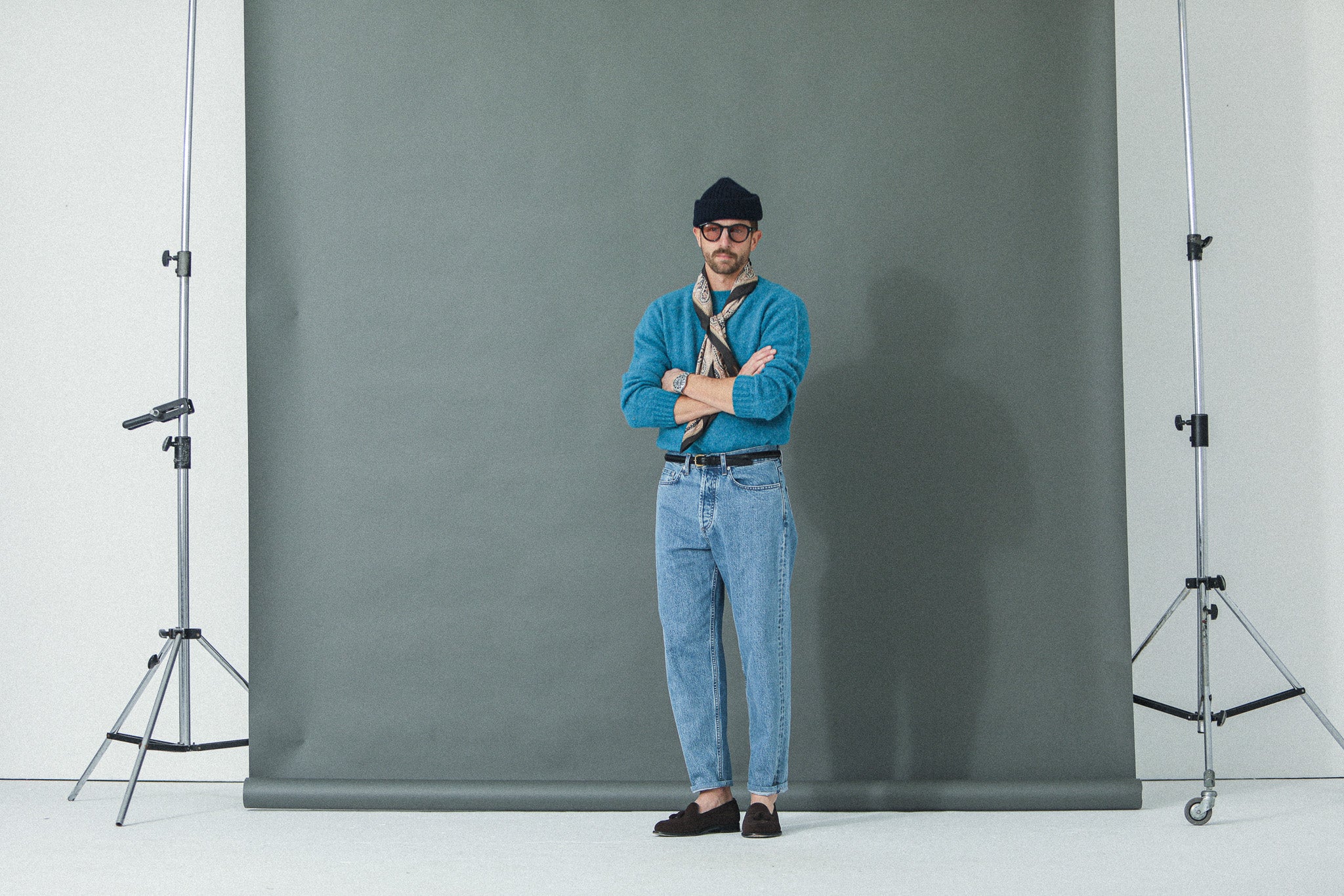 Jean Selvedge blue bleach -  Confort Fit