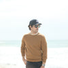 Pull Col Rond Lambswool Camel