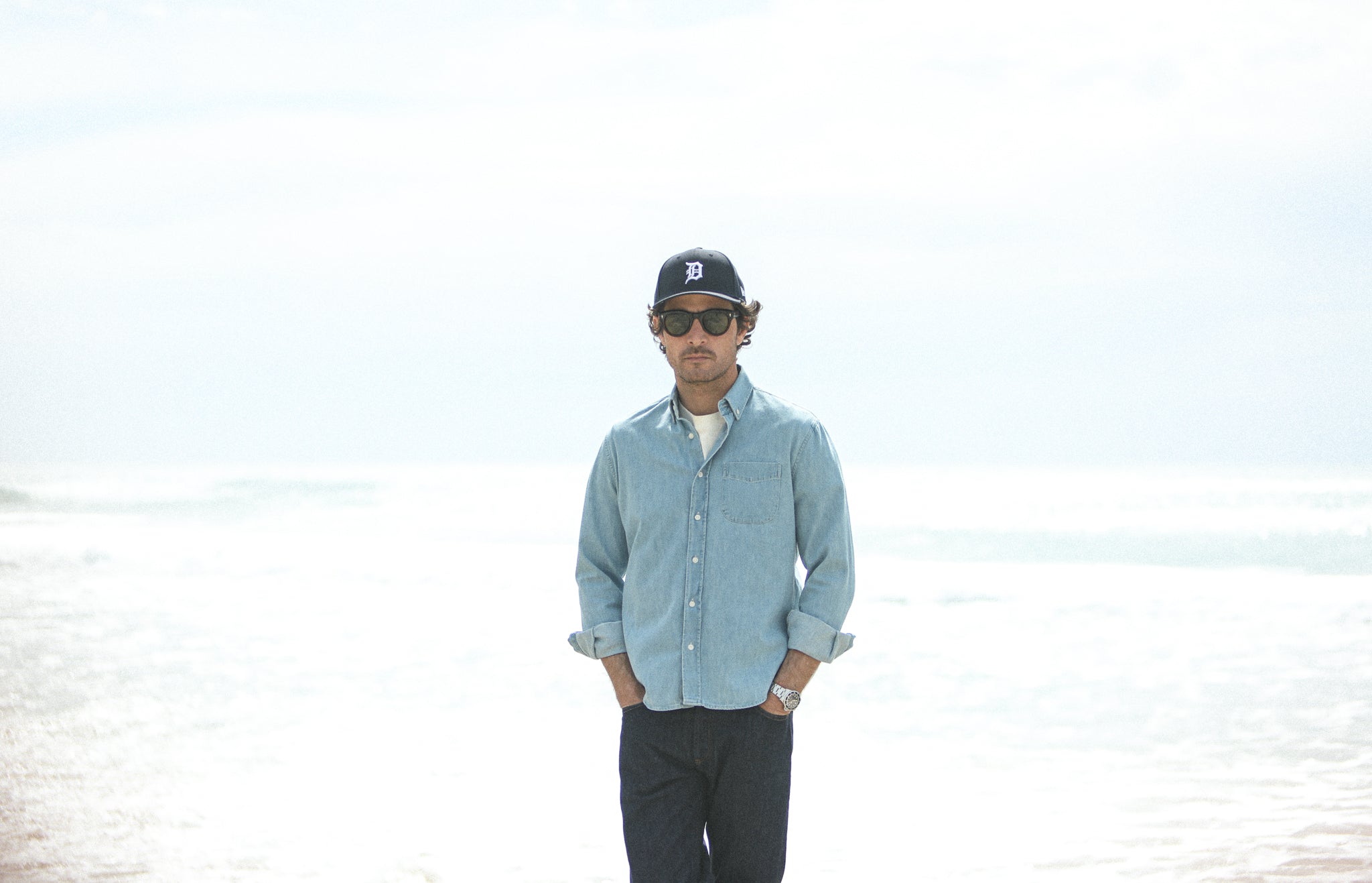 Chemise Denim Japonais Bleach - Rétro Fit