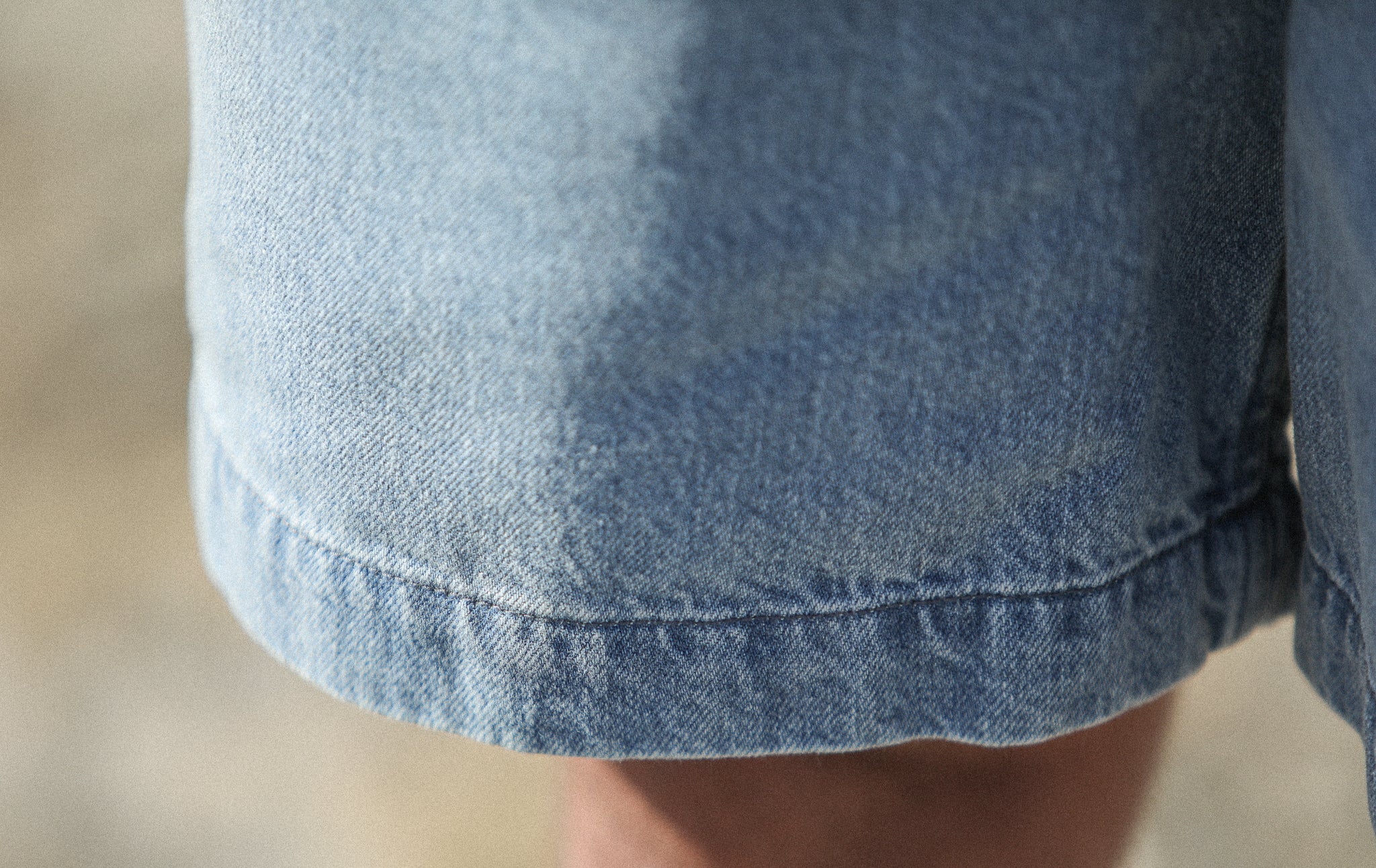 Beach Short Denim Japonais Bleach