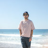 Tee-Shirt Oversize Acid Wash Faded Pink