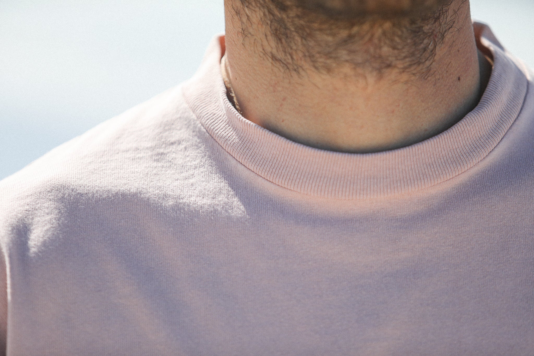 Tee-Shirt Oversize Acid Wash Faded Pink