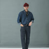 Jean Selvedge Noir Stonewash - Athletic Fit