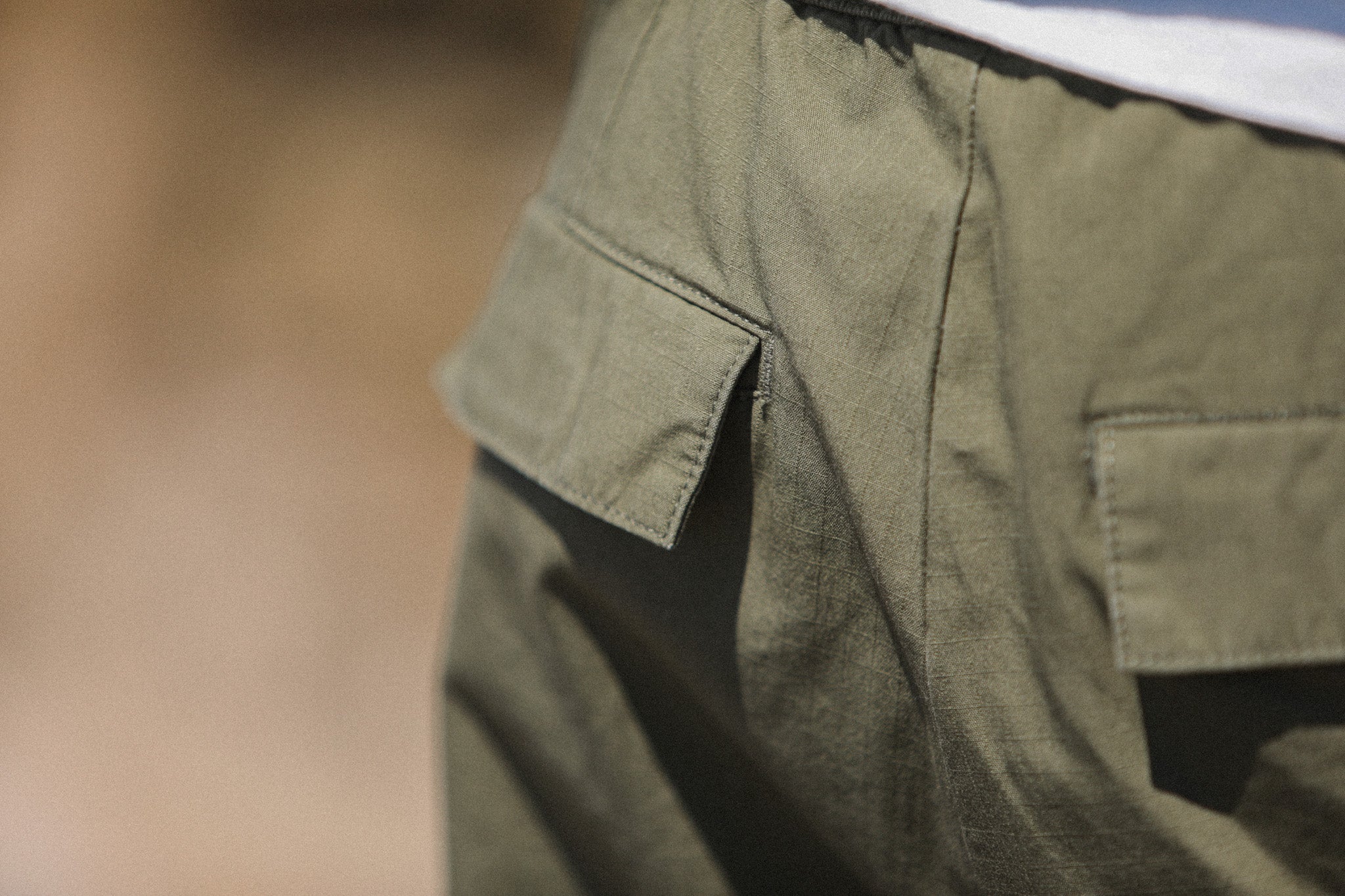 Balloon Pant Japanese Ripstop Khaki
