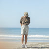 Beach Short - Rayures Beige