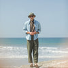Beach Pant - Lin Khaki
