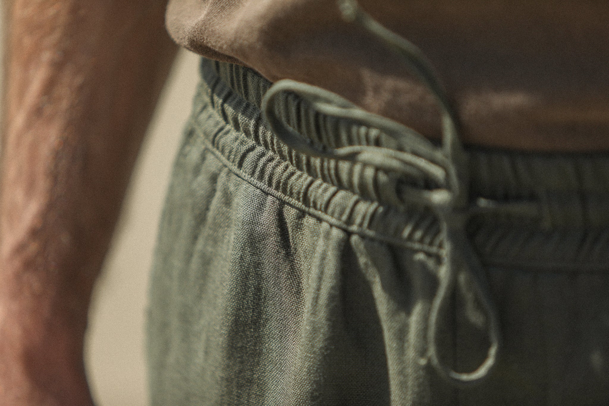 Beach Pant - Lin Khaki