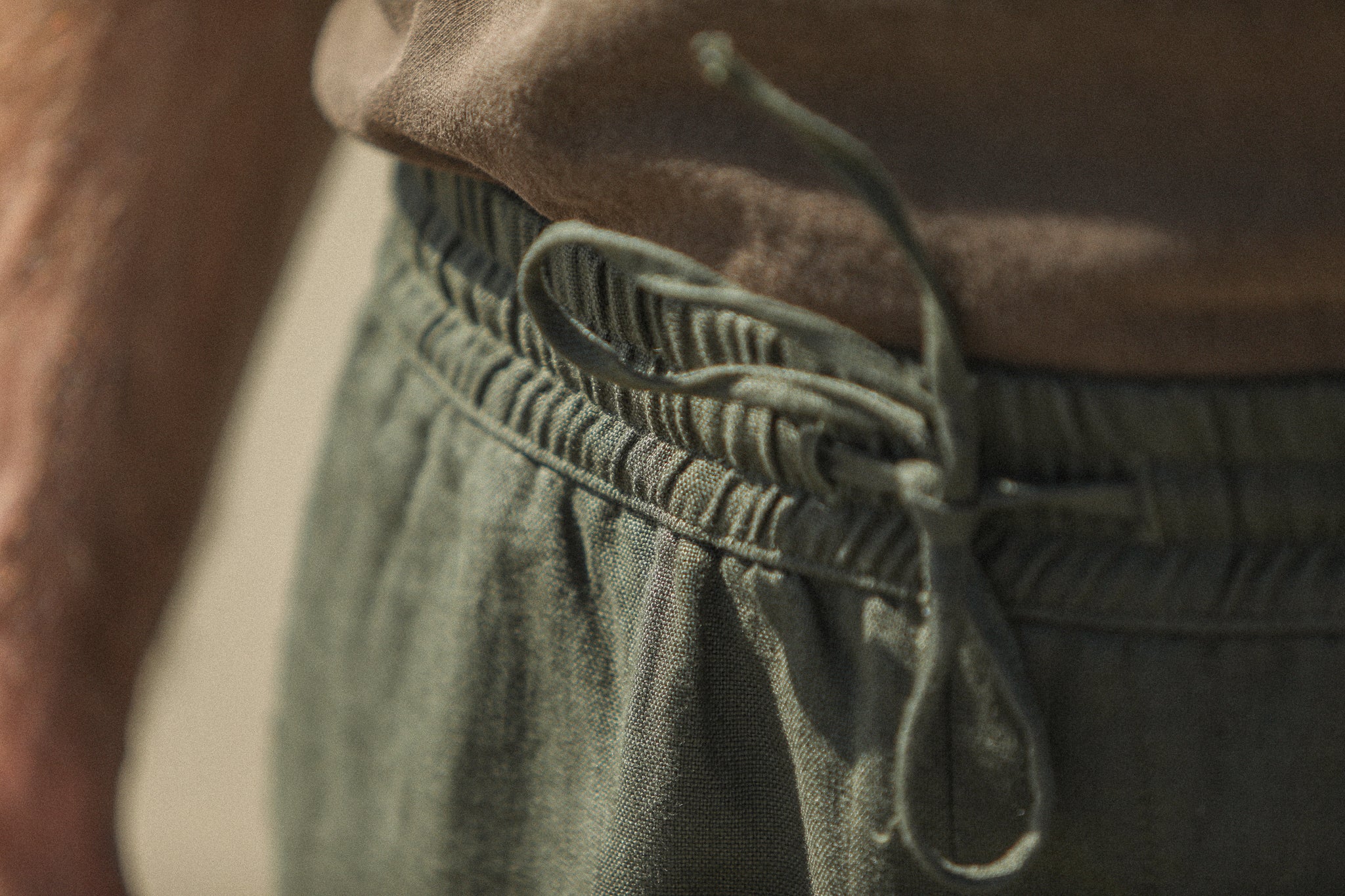 Beach Pant - Lin Khaki