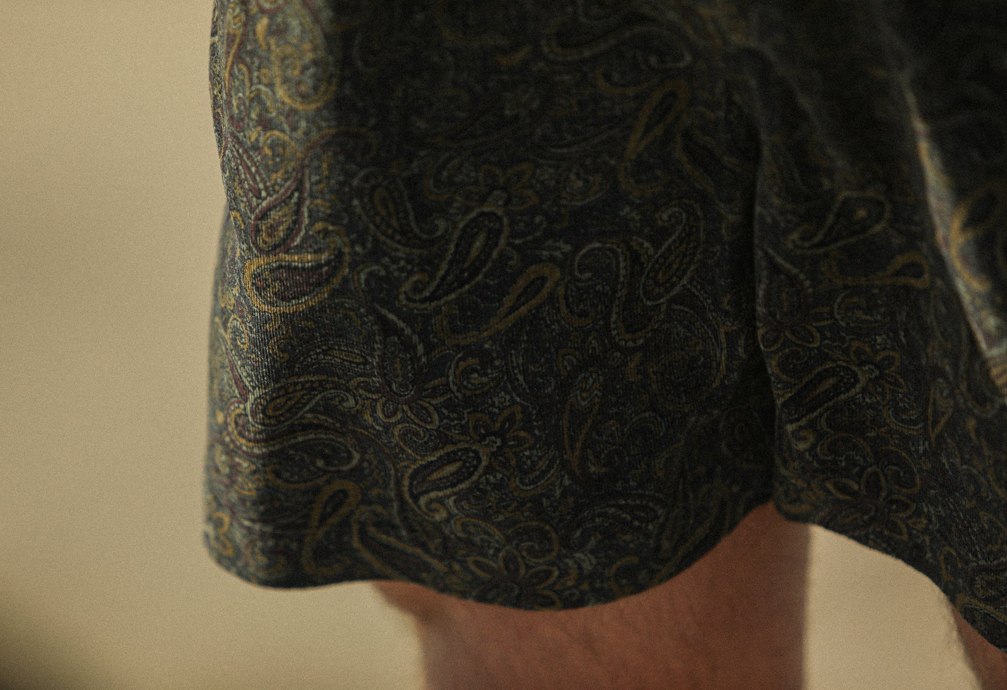 Beach Shorts - Velours Japonais Paisley