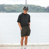Beach Short Velours Japonais Stripes