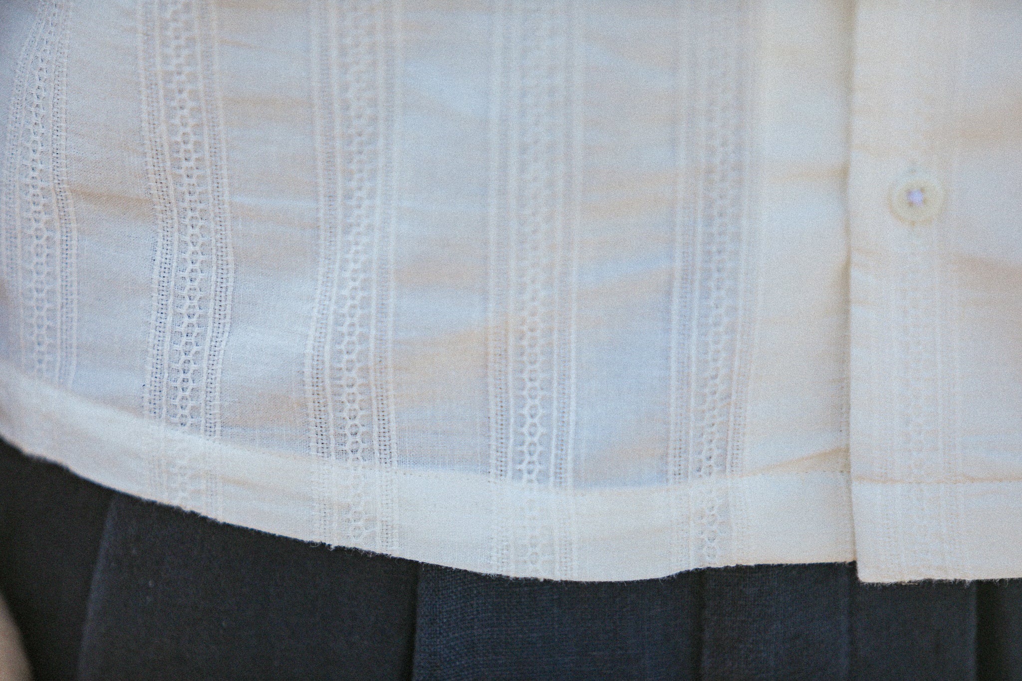 Camp Collar Japonaise Brodée - Modern Fit
