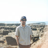 Camp Collar Stripes Beige - Modern Fit