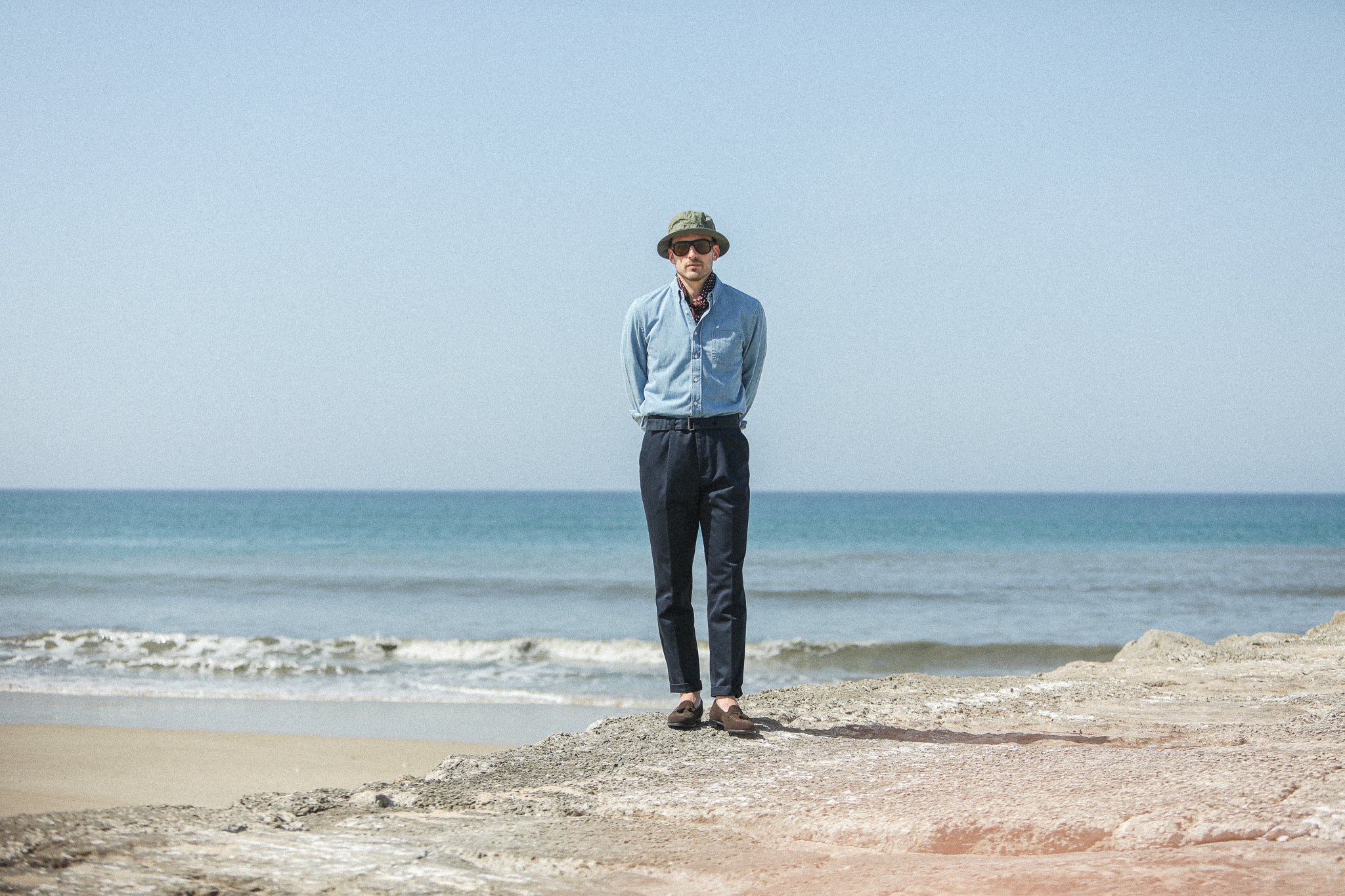 Chino type II - Twill Navy