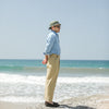 Chino Militaire Pince - Ripstop Japonais Beige