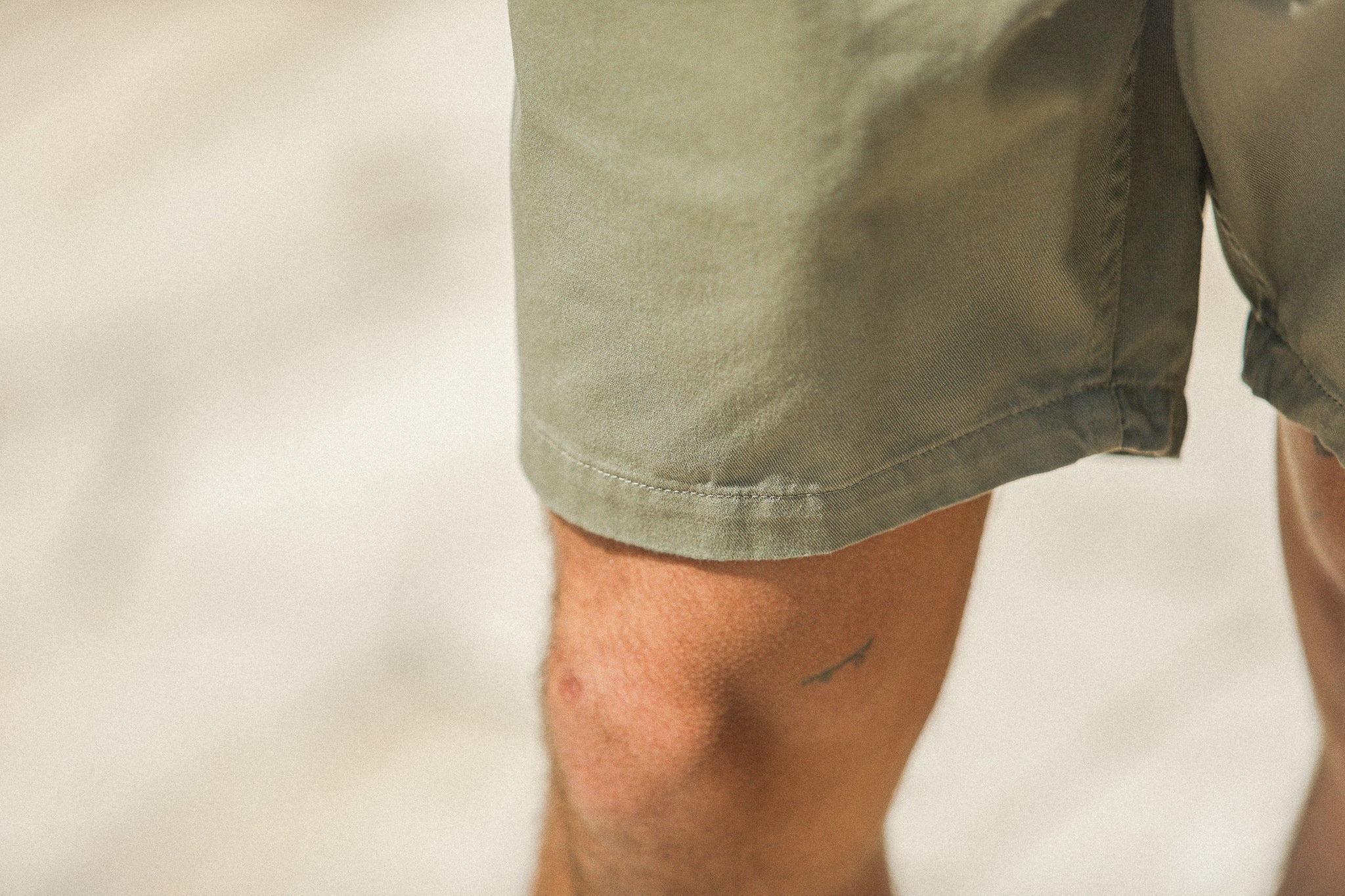 City Short Twill Army Green