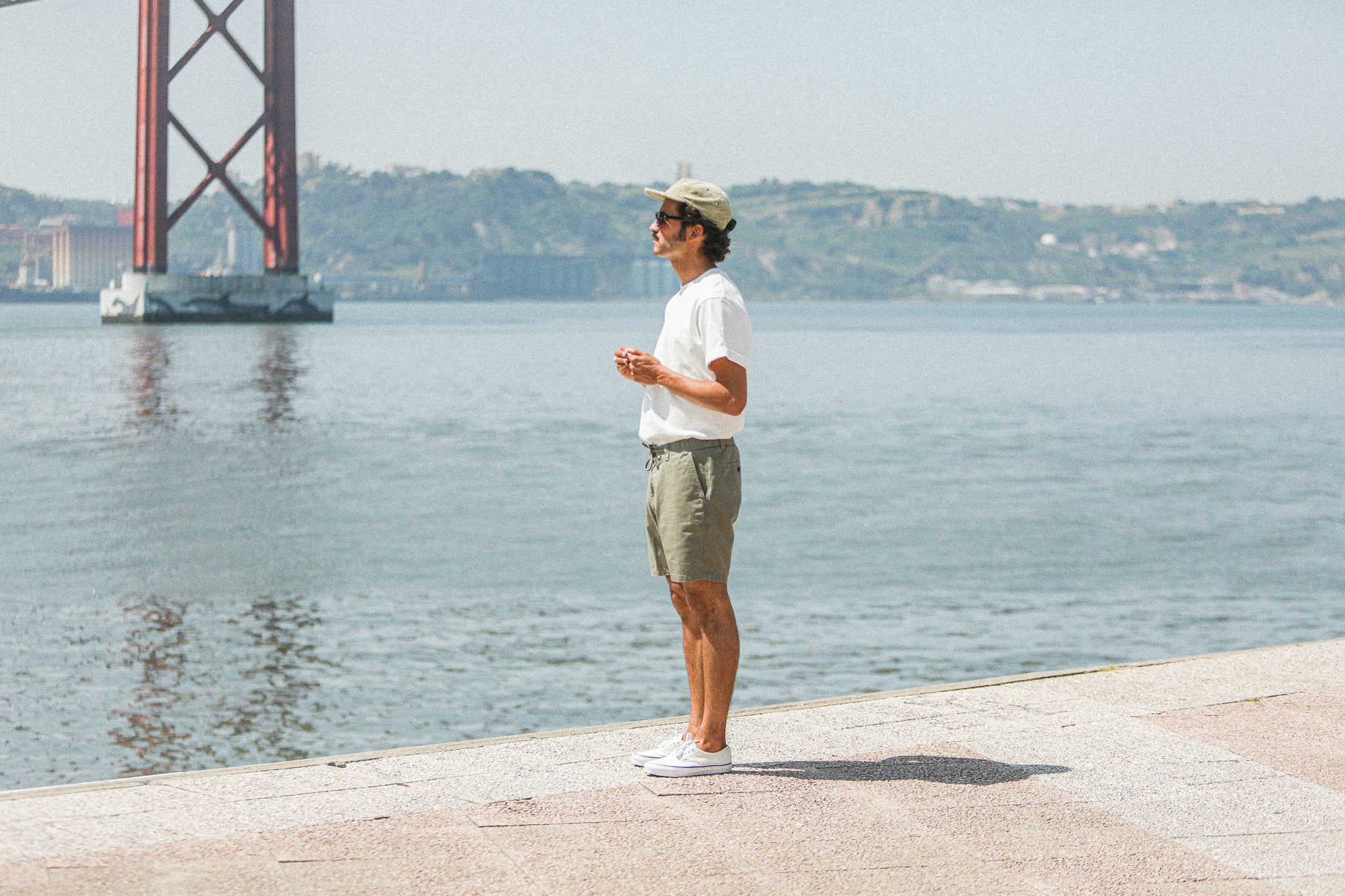 City Short Twill Army Green