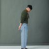Jean Selvedge Blue Bleach -  Retro Fit