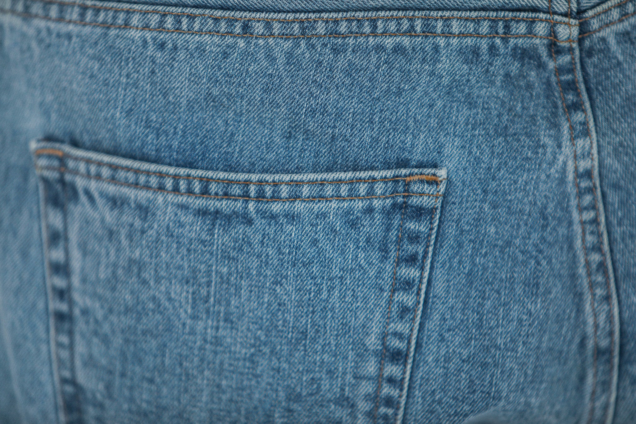 Jean Selvedge Blue Bleach -  Retro Fit