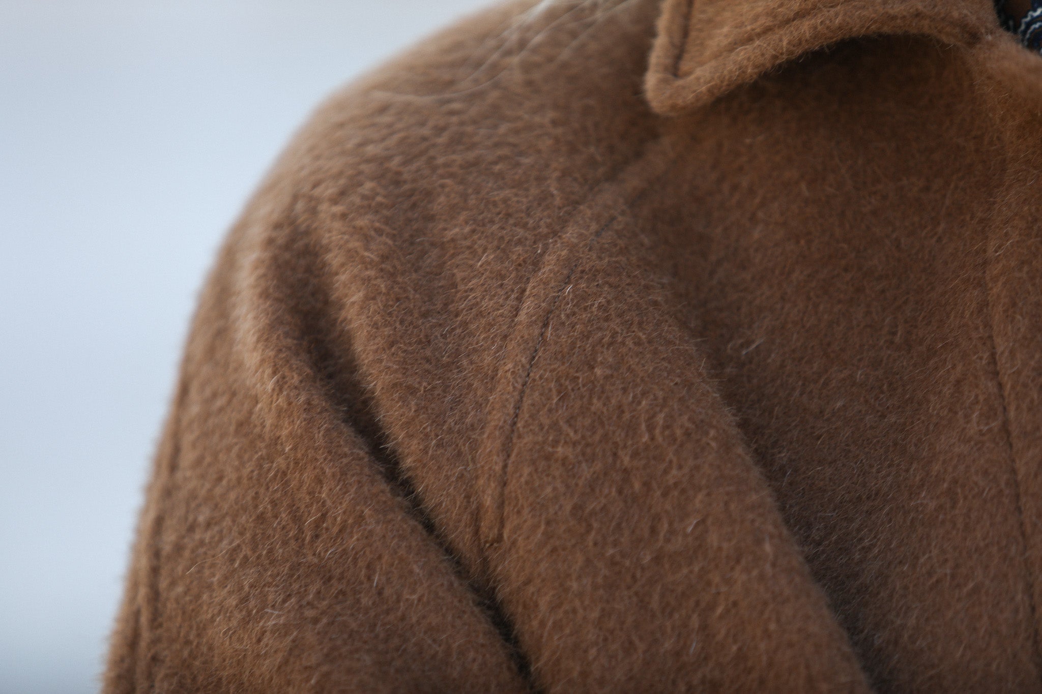 Manteau Balmaccan Wool & Alpaca Beige