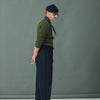 Chino Militaire Pince Simple Navy - Comfort Fit
