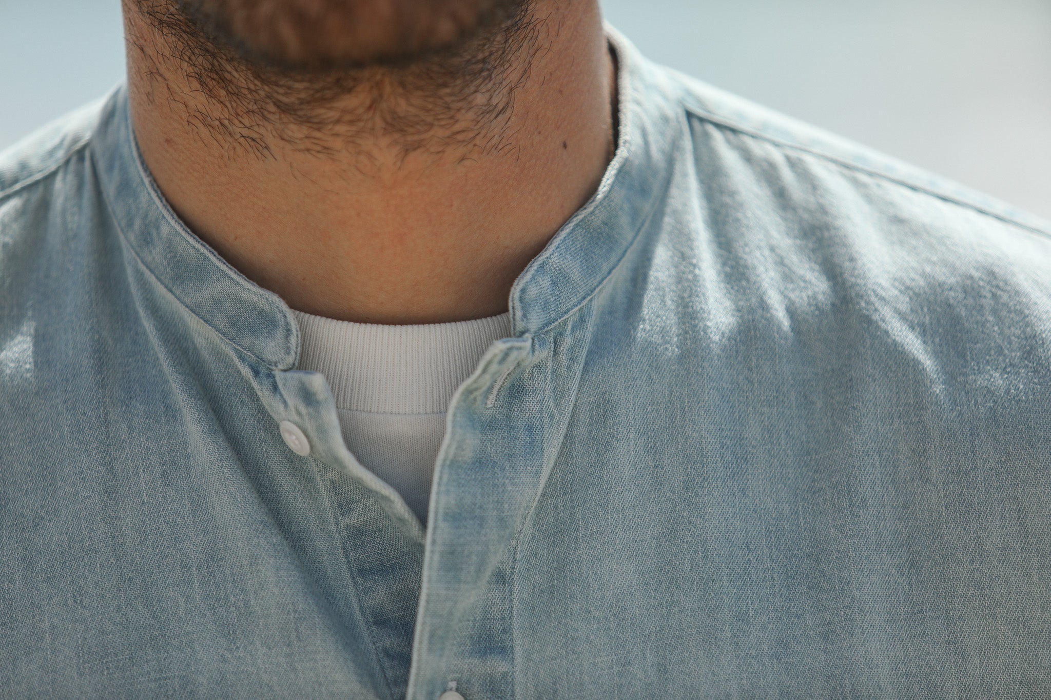 Modern Fit Japanese Denim - Col Habillé