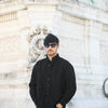Surchemise Velours Noire - New Modern Fit