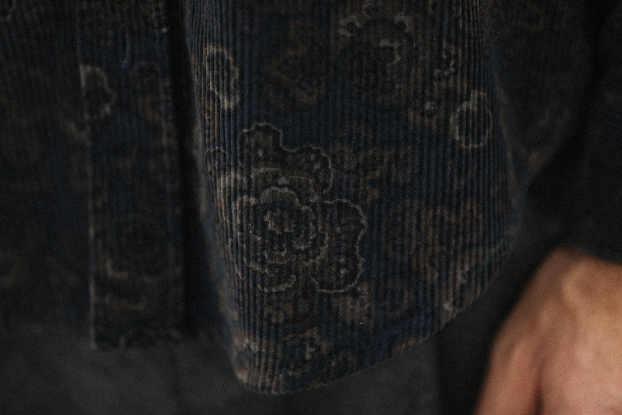 Surchemise Velours Japan Floral - New Modern Fit