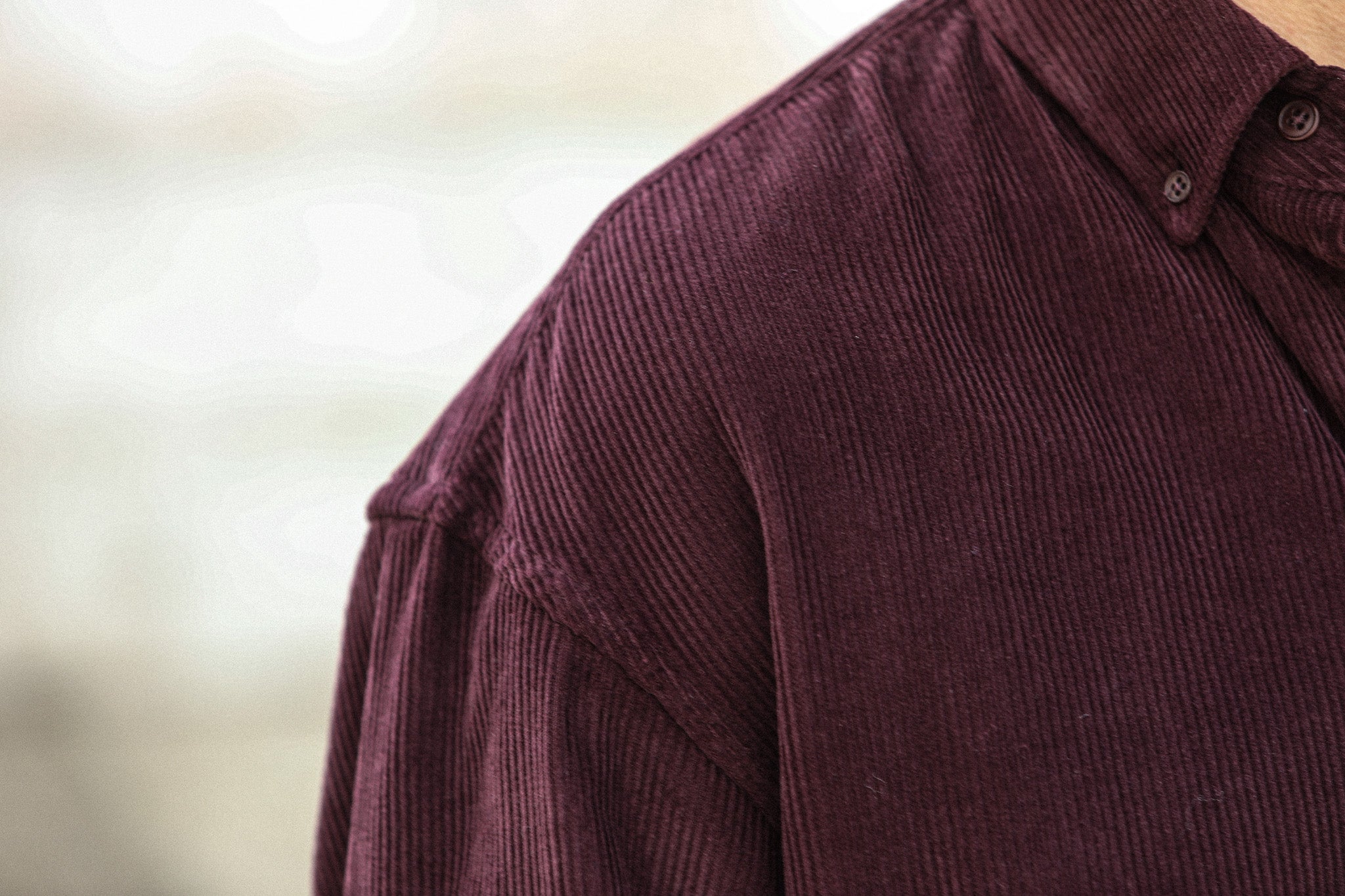 Surchemise Velours Bordeaux Purple - New Modern Fit