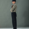Military Pant Velours Navy - Comfort Fit
