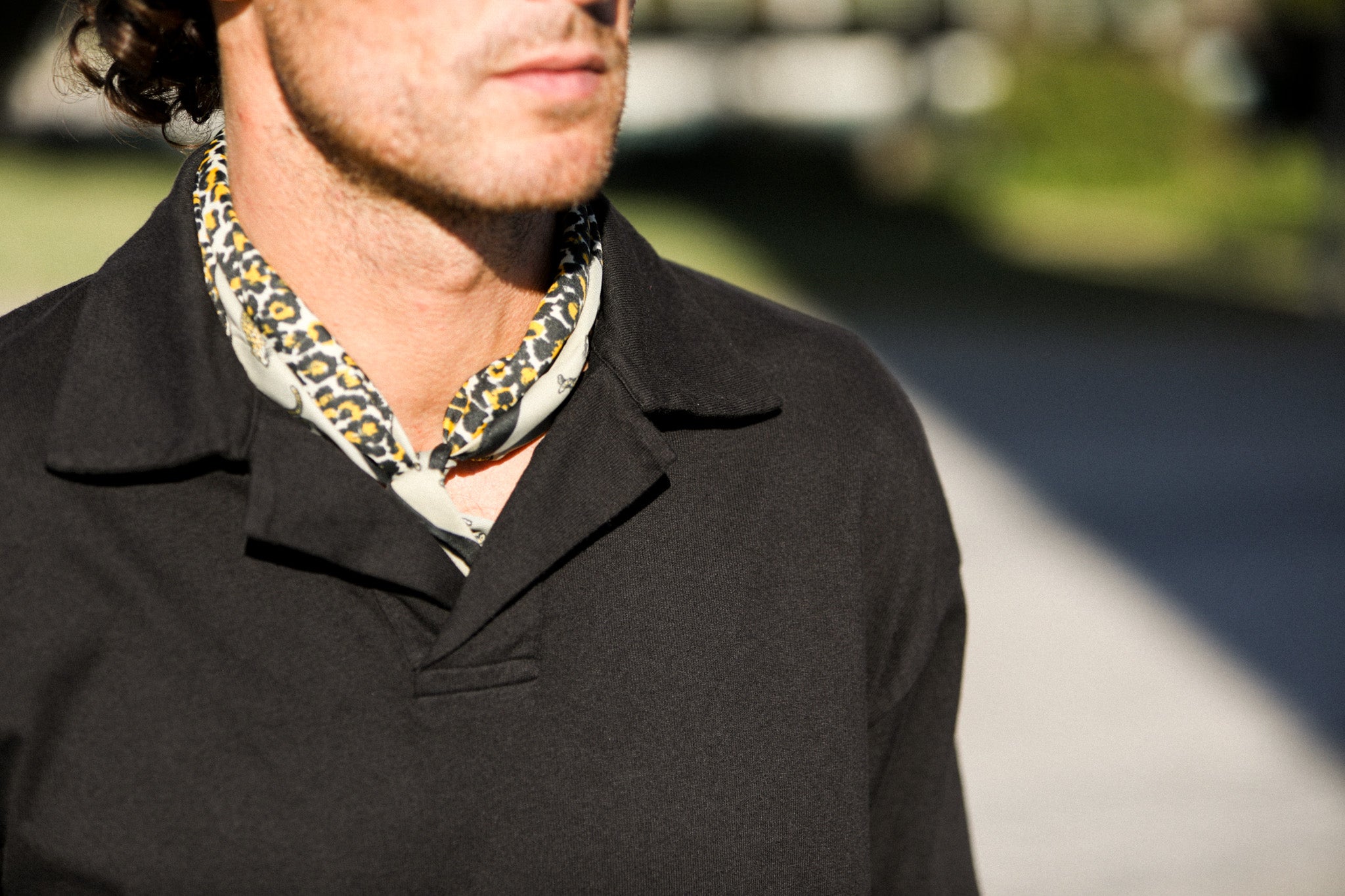 Polo Oversize Black